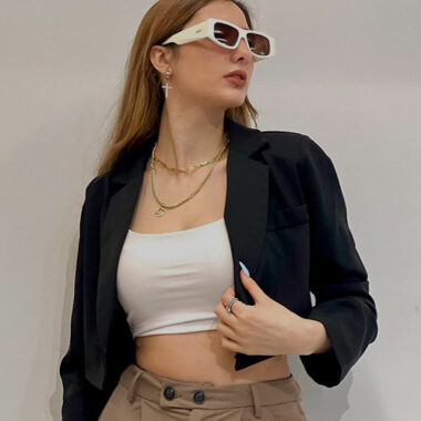 Not Just Sunglasses — It’s the Way You Step Out